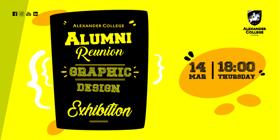 Alumni Reunion : Graphic Design Exhibition at Alexander College
